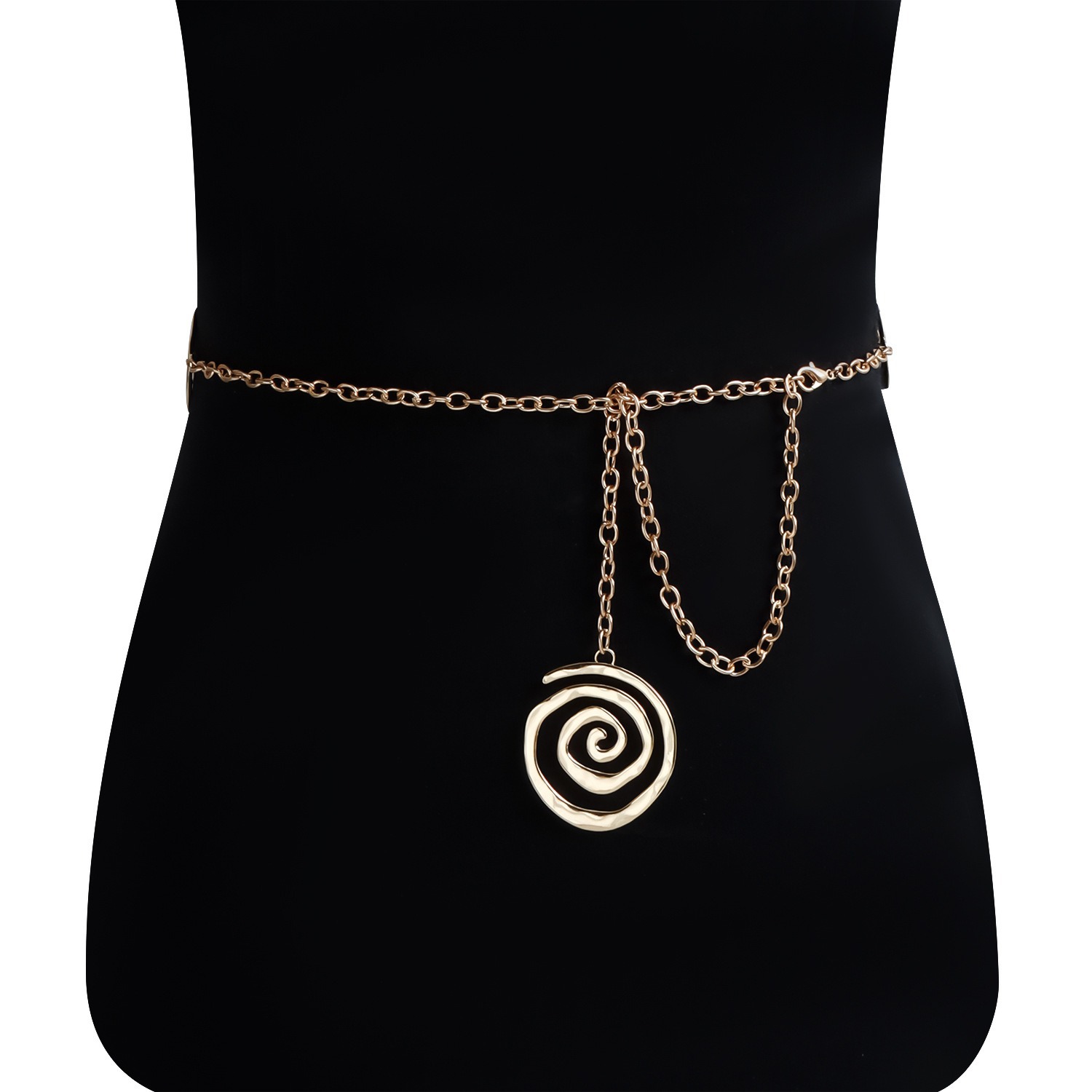 Body Jewelry Hot - Chaîne de taille spirale en métal