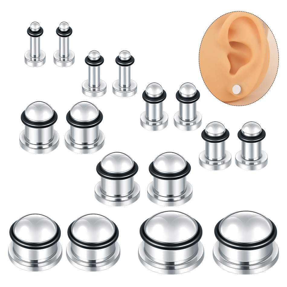 Body Jewelry Gauges - 1 paire de jauges de bouchon