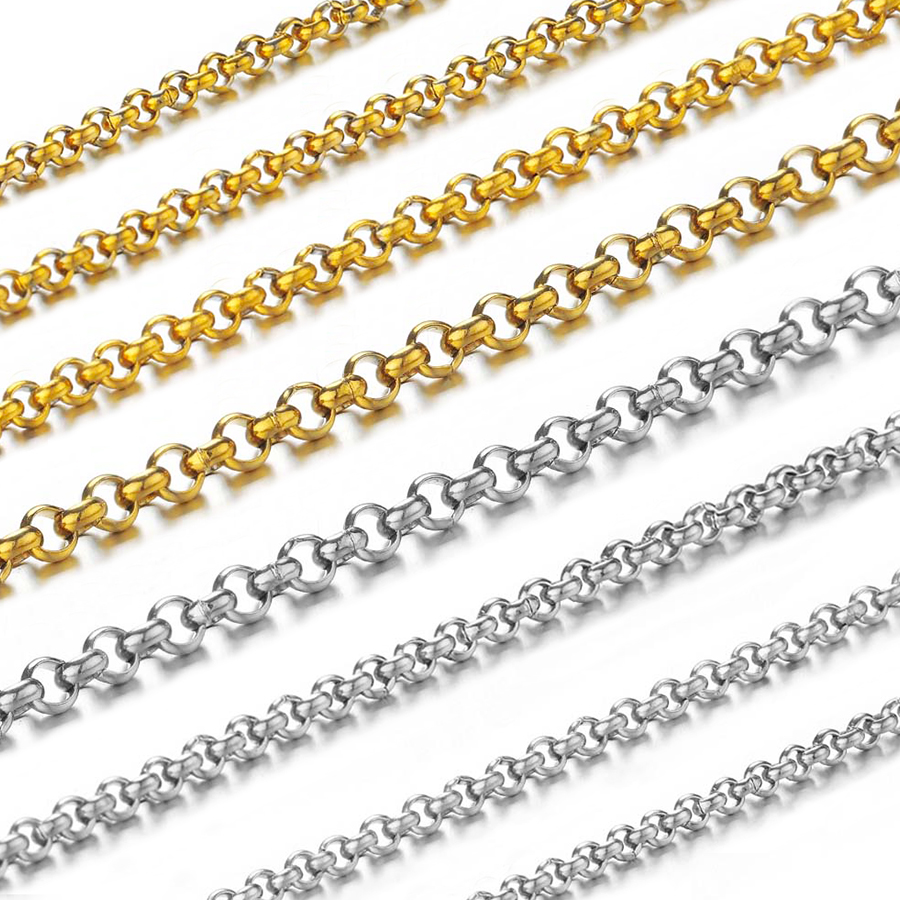 Body Jewelry Gauges - Chaîne en acier inoxydable en forme
