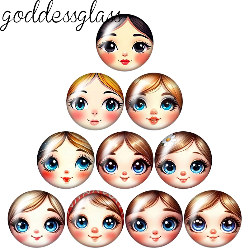 Body Jewelry Top - Nouveau bébé fille poupée visage dessin