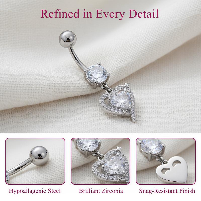 Body Jewelry Surgical Steel - 1 pièce Bijou de corps exquis