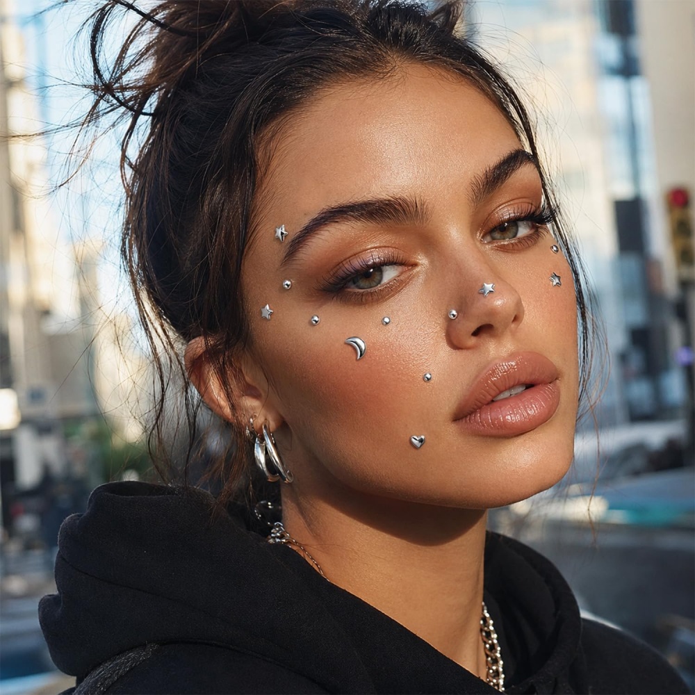 Faux Piercings Balls Stick sur - Body Jewelry Nose Studs avis et prix