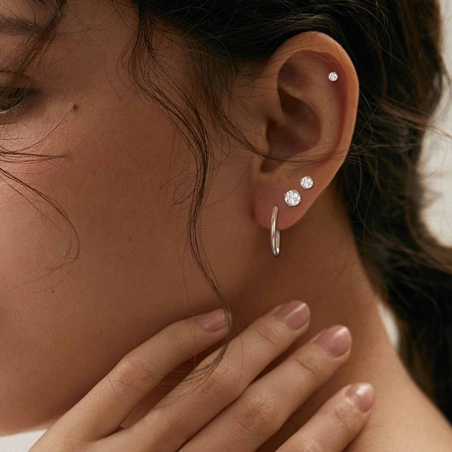 9 paires de boucles d'oreilles - Body Jewelry Surgical Steel avis et prix