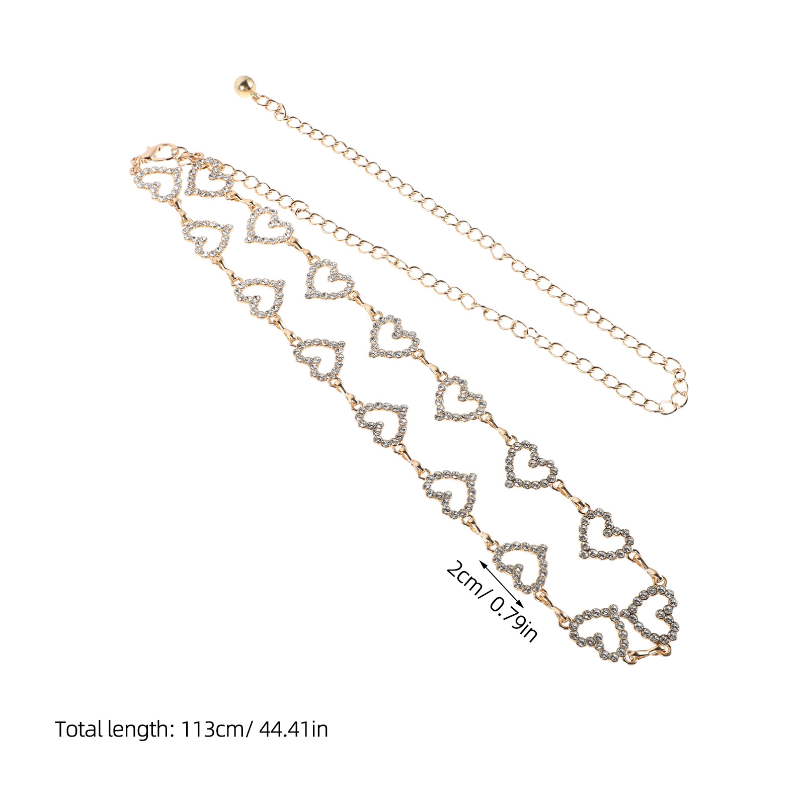 Ceinture en métal réglable ave - Body Chain Jewelry avis et prix