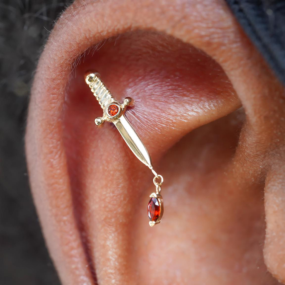 Boucles d'Oreilles en Acier In - Body Jewelry Surgical Steel avis et prix