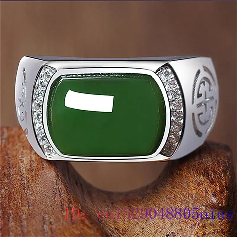 Bague en Jade vert pour hommes - Daith Heart Ring avis et prix
