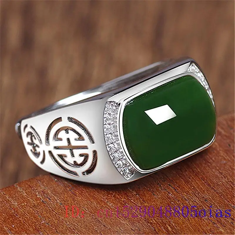 Bague en Jade vert pour hommes - Daith Heart Ring avis et prix