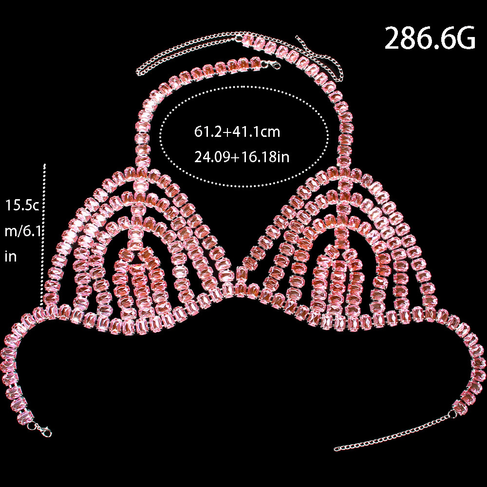 Stonefans exagéré poitrine cha - Body Jewelry Good Quality avis et prix