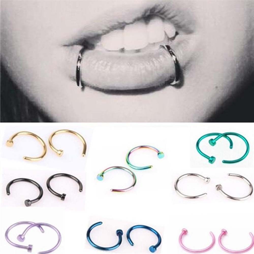 Clous d'oreilles fins en forme - Body Jewelry Nose Studs avis et prix