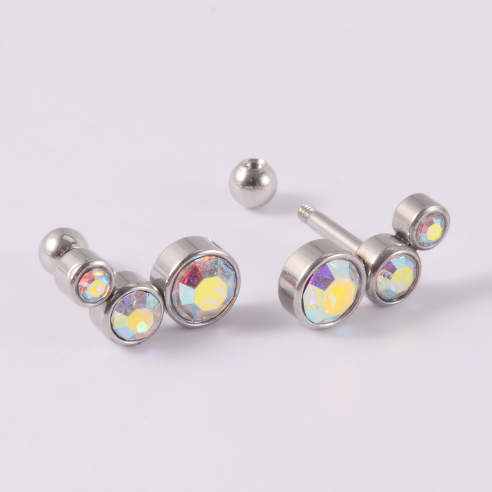 Boucles d'oreilles en acier ch - Body Jewelry Surgical Steel avis et prix
