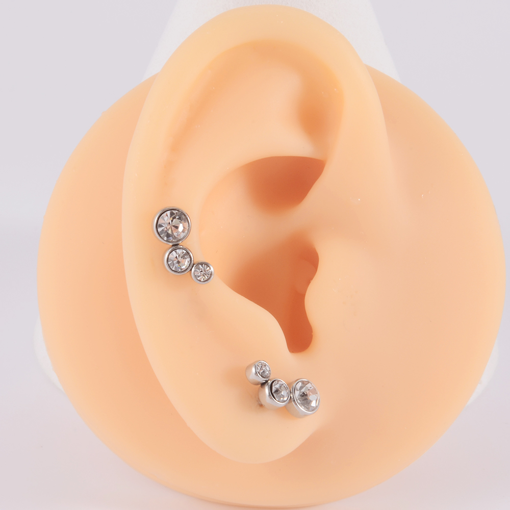 Boucles d'oreilles en acier ch - Body Jewelry Surgical Steel avis et prix