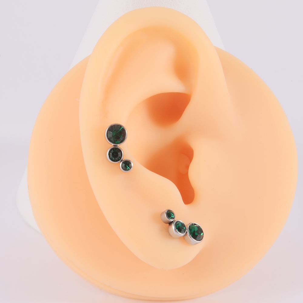 Boucles d'oreilles en acier ch - Body Jewelry Surgical Steel avis et prix