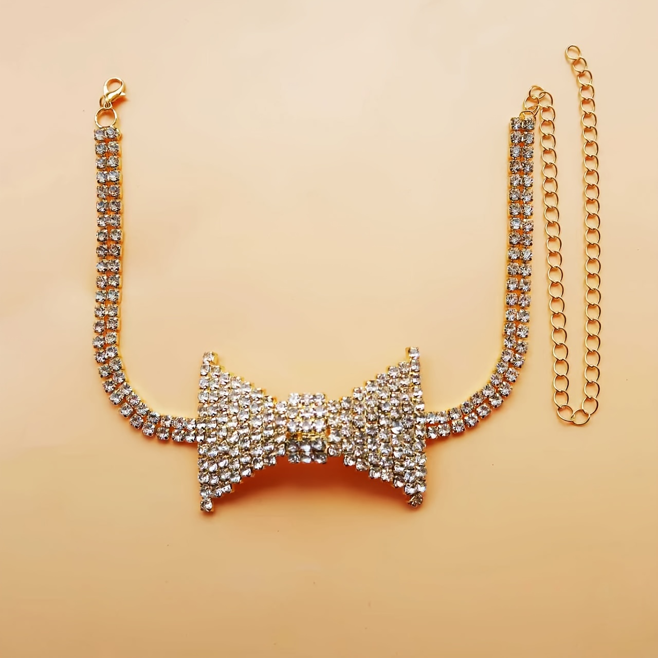 Collier ras du cou avec nœud e - Body Chain Jewelry avis et prix