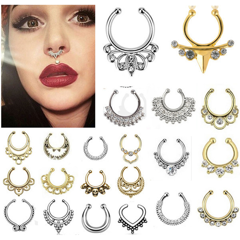Fermoir en cristal indien pour - Body Jewelry Nose Studs avis et prix