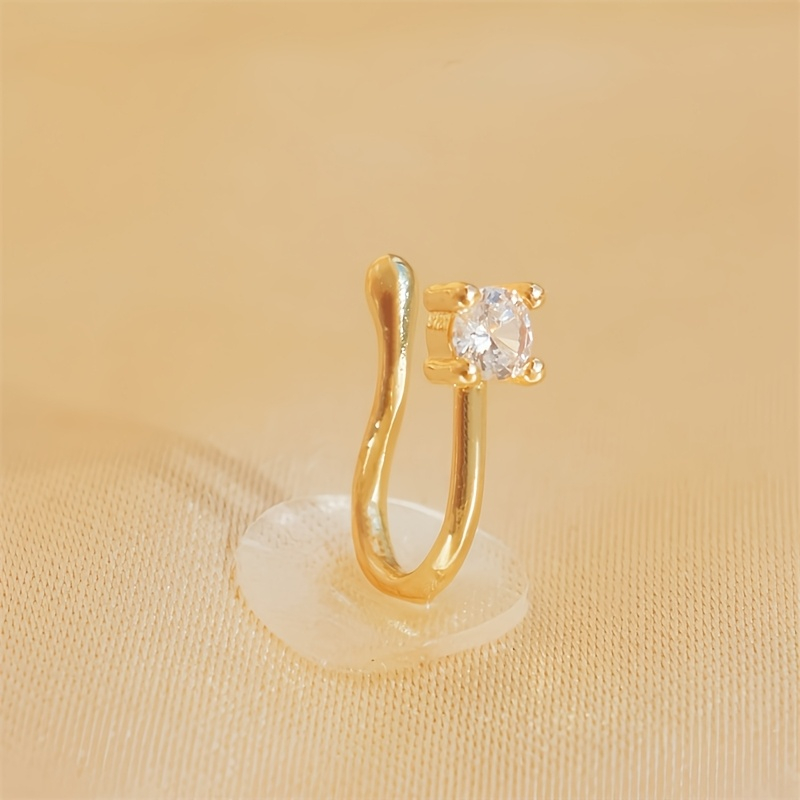Anneau de nez rond en Zircon N - Body Jewelry Nose Studs avis et prix