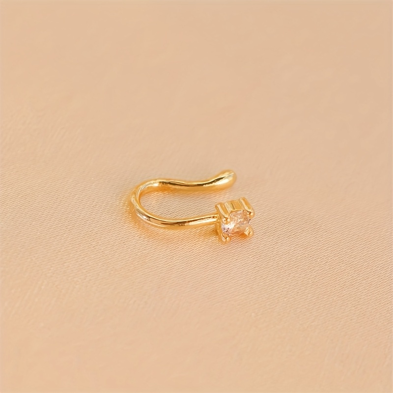 Anneau de nez rond en Zircon N - Body Jewelry Nose Studs avis et prix