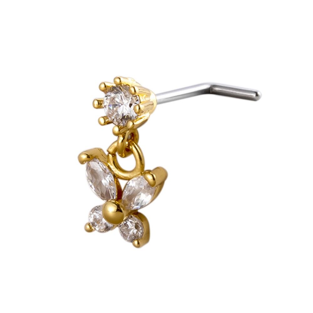 Piercing de nez en acier inoxy - Body Jewelry Nose Studs avis et prix
