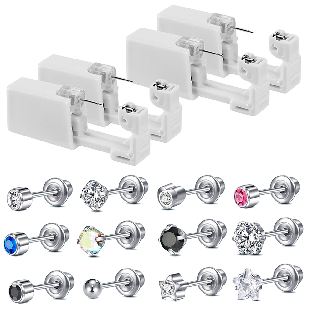 Kit de perçage d'oreilles stér - Body Jewelry Cleaner avis et prix