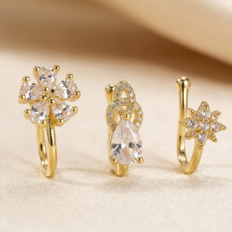 Ensemble de 3 pinces à nez de  - Body Jewelry Nose Studs avis et prix