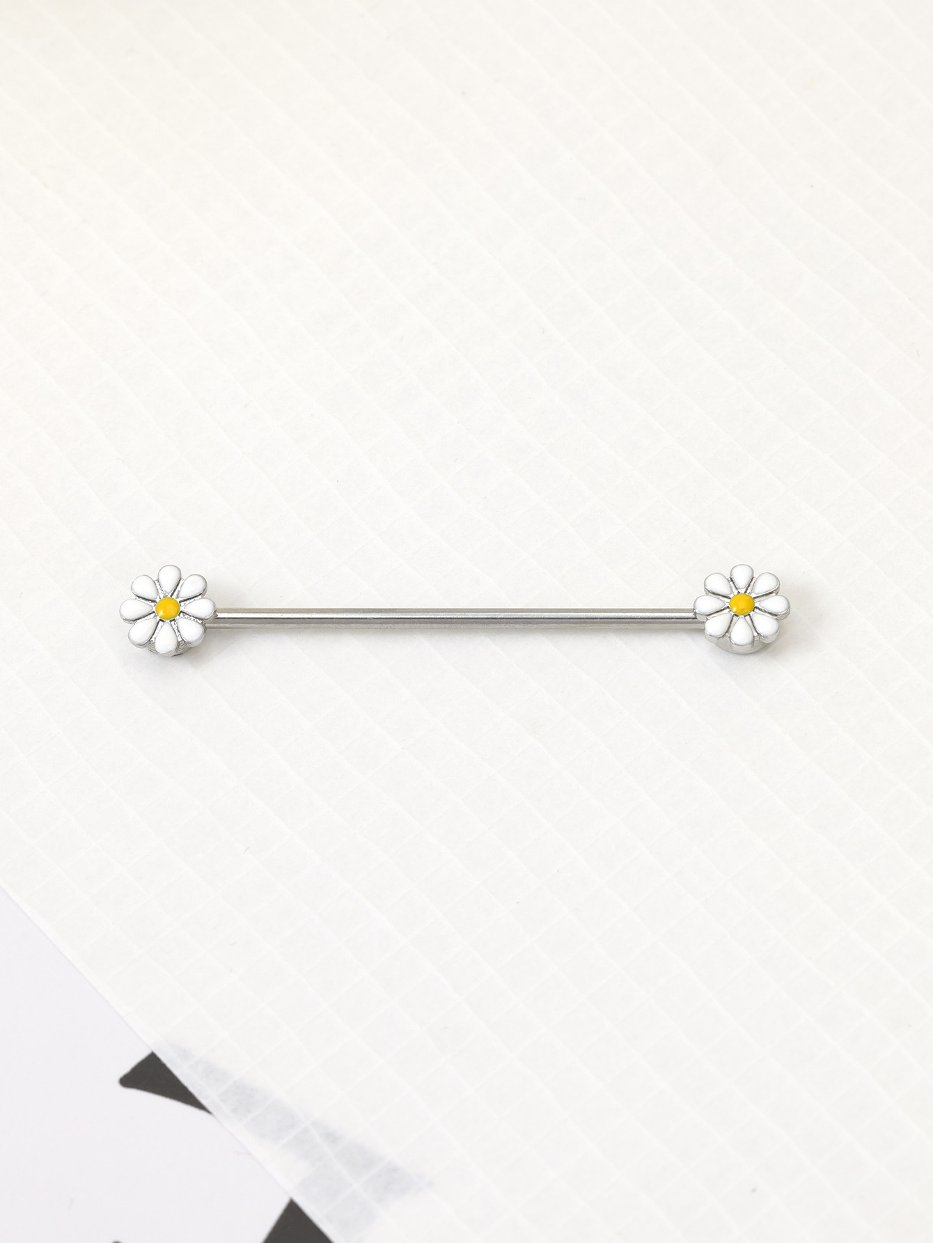 16G flèches coeurs haltère ind - Body Jewelry Surgical Steel avis et prix