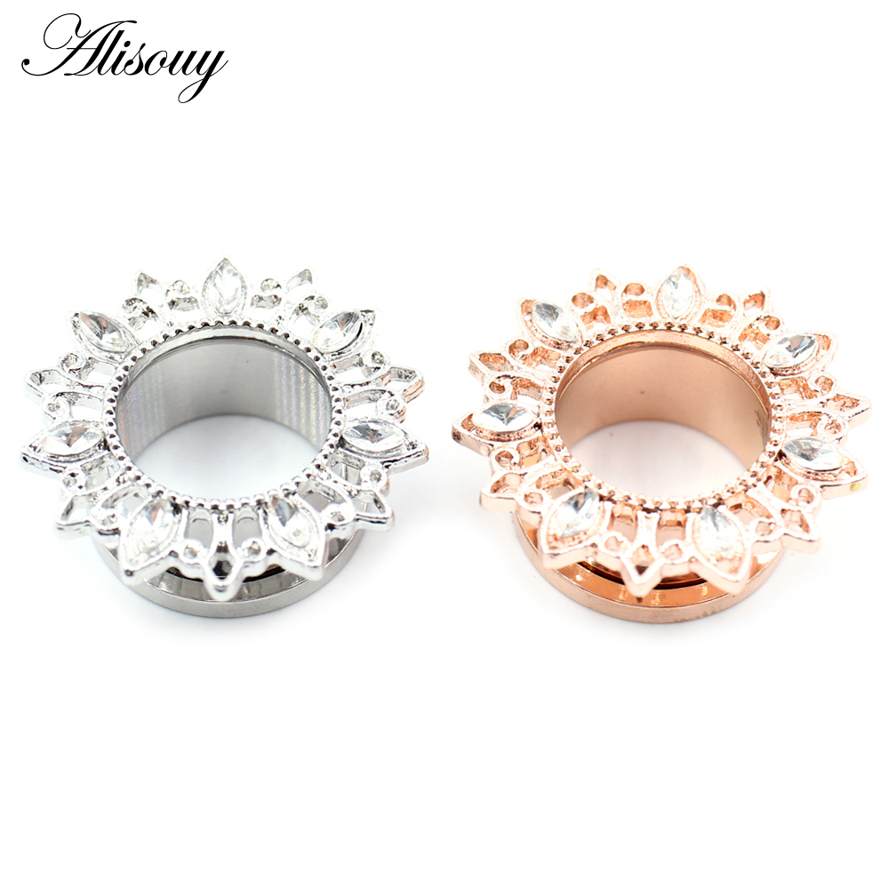 Alisouy 2 pièces en acier inox - Body Jewelry Gauges avis et prix
