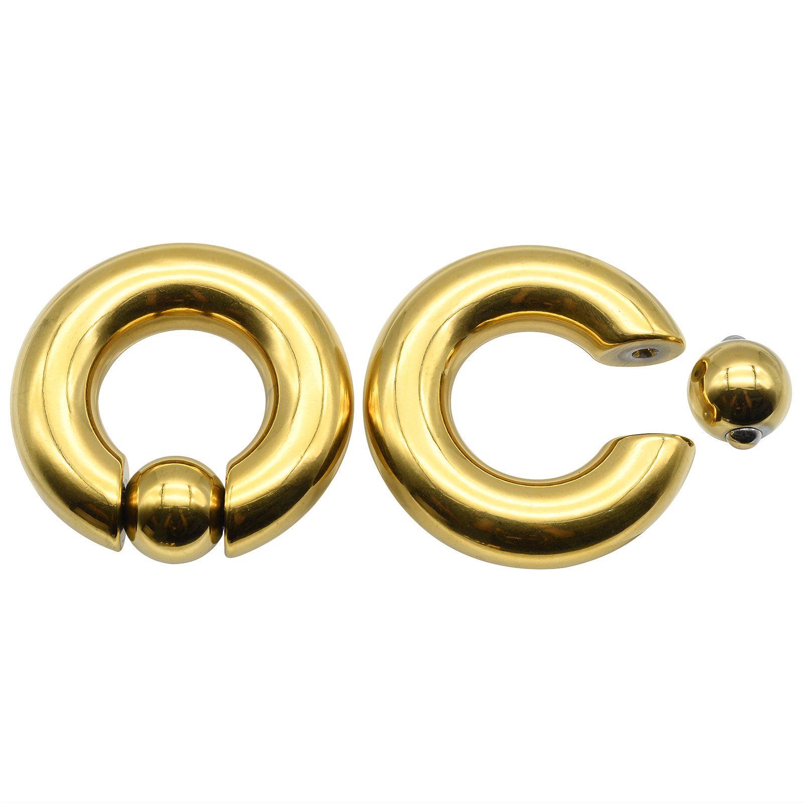 Anneaux de perles à ressort ca - Body Jewelry Gauges avis et prix