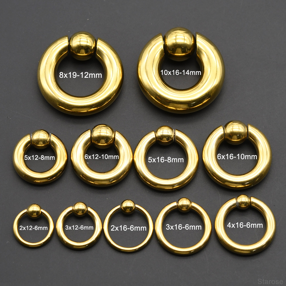 Anneaux de perles à ressort ca - Body Jewelry Gauges avis et prix