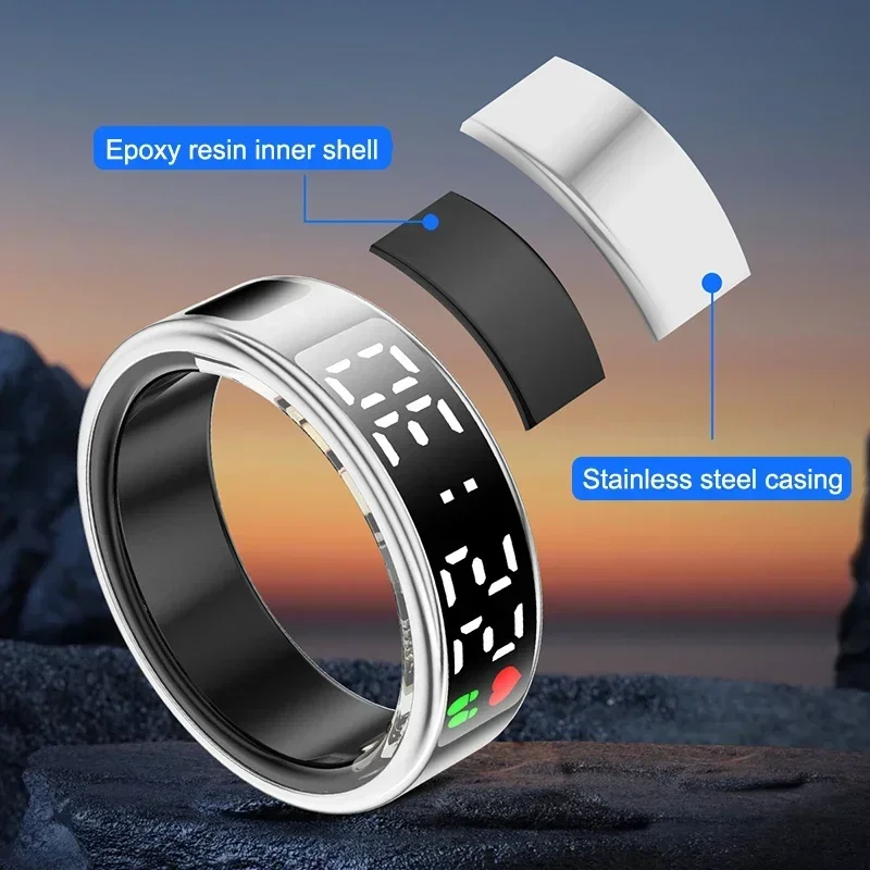 Anneau intelligent multifoncti - Daith Heart Ring avis et prix