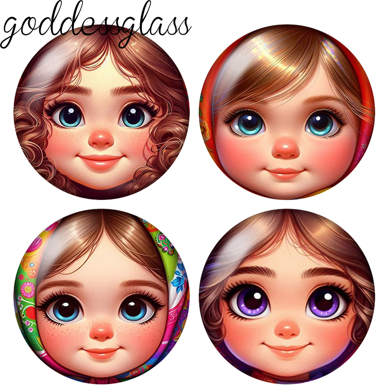 Cabochons en verre photo ronds - Body Jewelry Top avis et prix